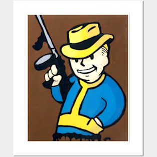 Vault Boy Iconic Mascot Posters and Art